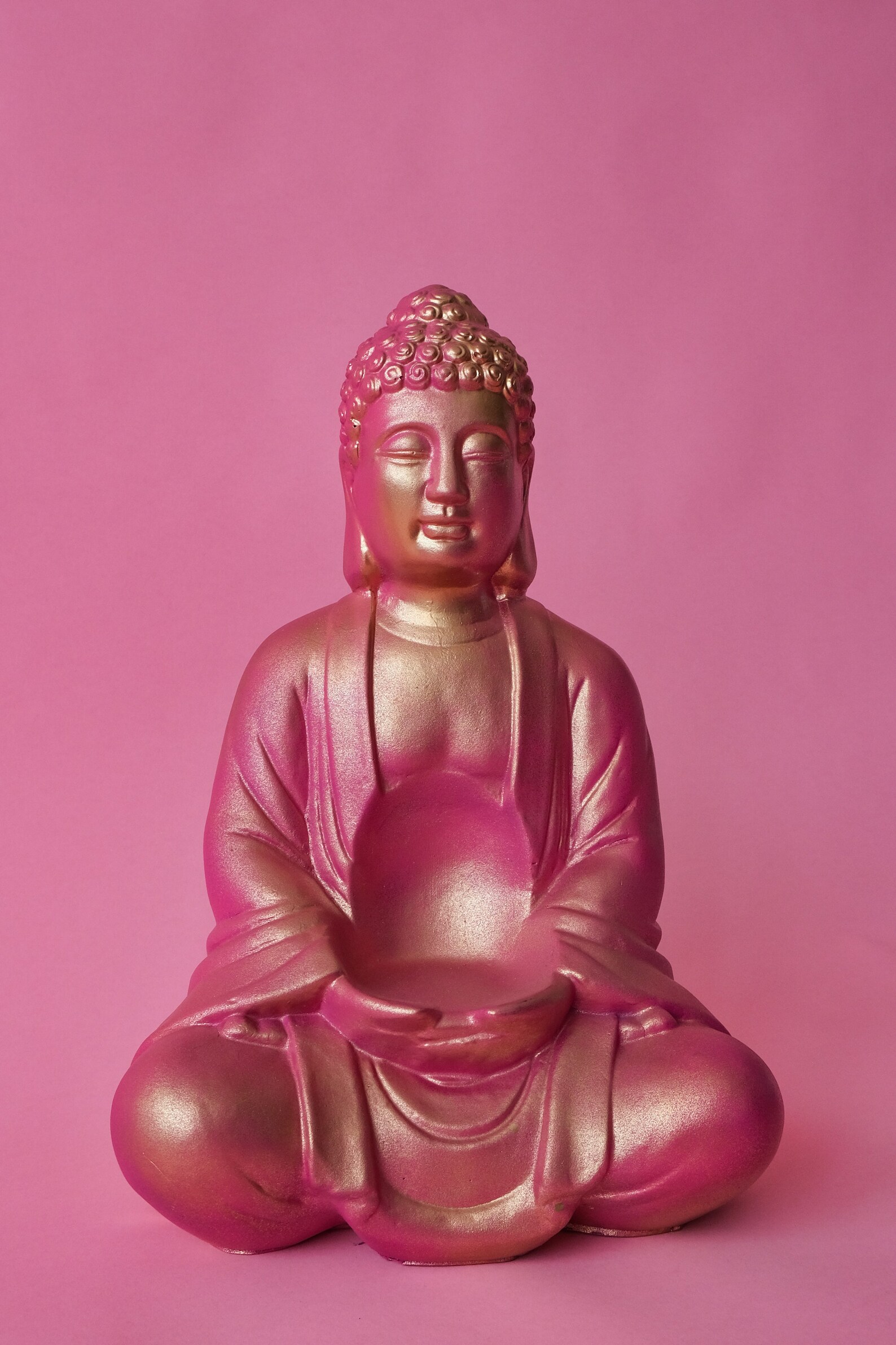 Buddha Statue Sitting Buddha Pop Art Sculpture Buddha Painting Etsy