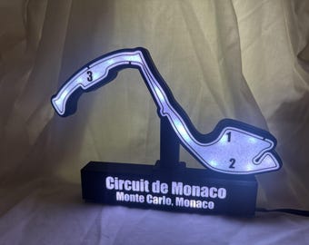 Formel 1-spårlykta: Circuit de Monaco