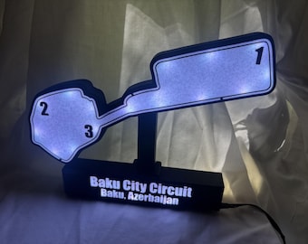 Formel-1-Lampe: Baku City Ring