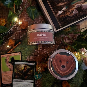 3oz Baldur's Gate 3 Halsin Candle