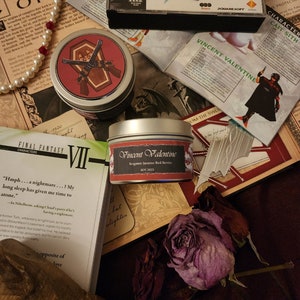 3oz Final Fantasy 7 Vincent Valentine Candle