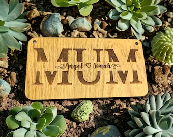 Personalised Gift for Mum, Birthday Gift, Family Heart, Mummy Gift, Mothers Day Gift, Special Mum, Gift, Grandma Gift