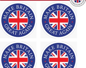Great Britain UK British Union Jack Flag Oval Vinyl Bumper Sticker ...