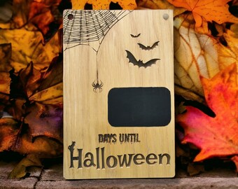 Countdown to Halloween Chalk Board