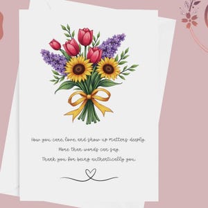 Carte de professeur imprimable, carte de remerciement pour professeur, carte de remerciement pour professeur, cadeau de fin d'année d'un étudiant, téléchargement immédiat de la journée du professeur