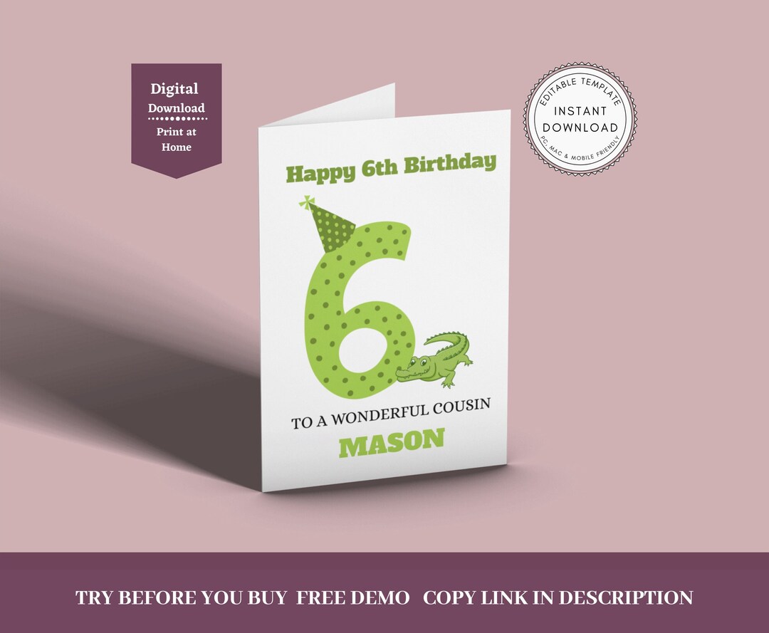 6th-birthday-card-printable-personalised-birthday-card-card-for-6-year