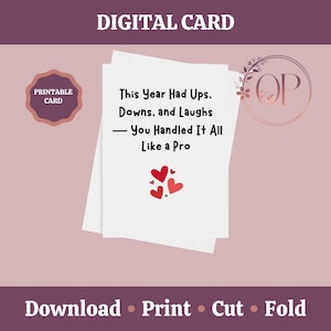 Tarjeta imprimible de agradecimiento para maestros, tarjeta para maestros, tarjeta para asistentes de enseñanza, tarjeta para asistentes de enseñanza, descarga instantánea