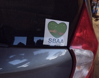 SBAA(STOP BULLYING) Weatherproof Car Decal