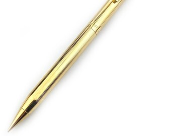 Sheaffer Fashion II 270 Mechanical Pencil 0.5mm - 23k Gold Electroplated - USA - 1990s