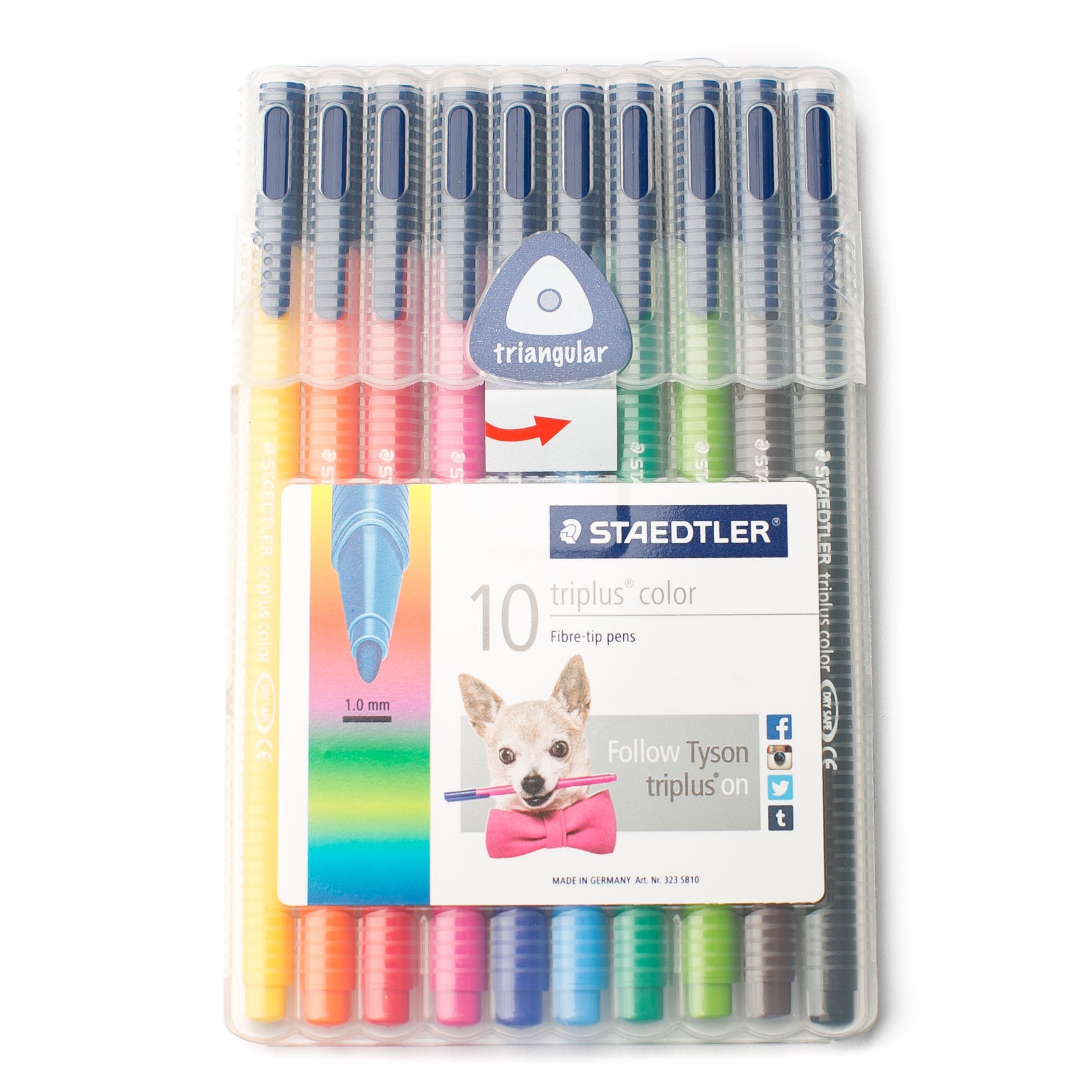 Inc. OPTIMUS Colored Felt Tip Pens - 24 Assorted Colors, Multicolor No  Bleed 0.7-mm Medium Point Tip, Office, School, Art, and Craft Supplies for