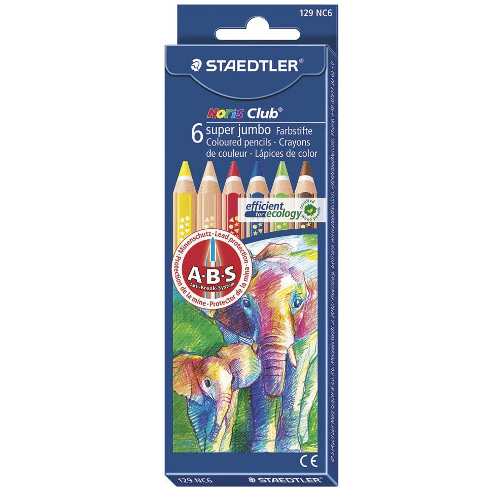 Jaking Creart Master All in One Woody 3 in 1 Jumbo Color Pencil Set