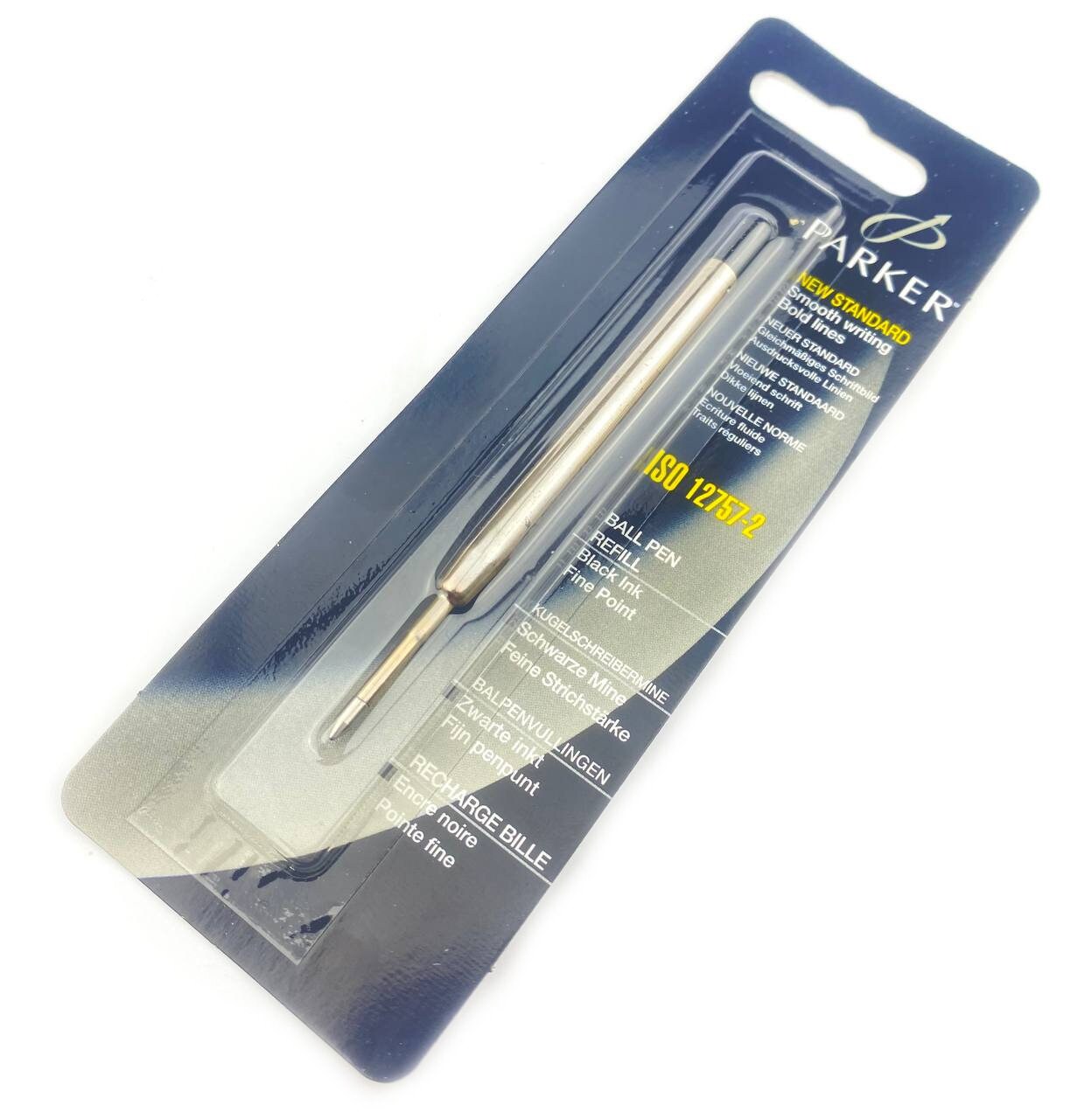 Genuine Parker Quink Ball Pen Ballpoint Refills Biro BLACK Fine 0.7 5