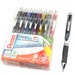 Pentel Energel BL437R1 Intrekbare Gel Inkt Rollerbalpen - 0.7mm Penpunt - Sky Blue - Pack van 6
