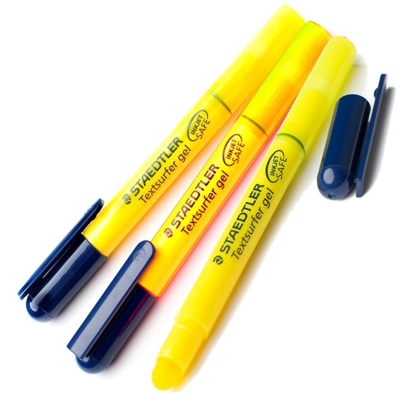 Sharpie - Gel Highlighter, Assorted Colors - 3 per Set