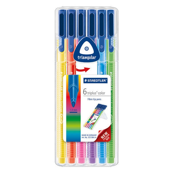 20 colors Set Staedtler Noris Felt Tip Marker Coloring Pen 1.0 mm