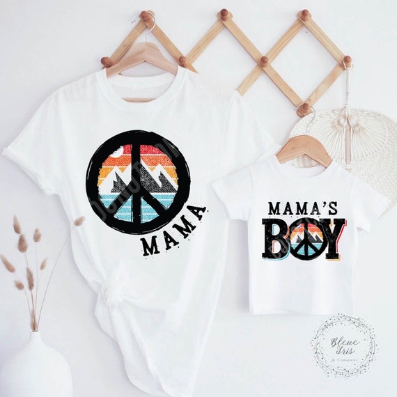 Mama & Mama's Boy Tshirt Etsy