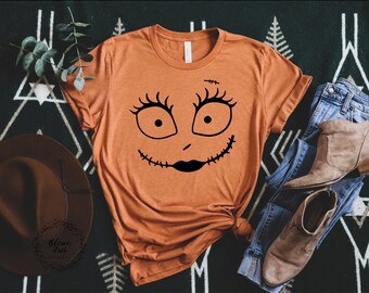 Camiseta con cara de Sally