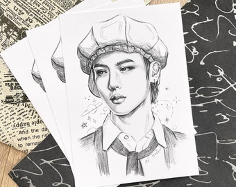 BTS Jin Kim Seokjin Astronauta A6 Impresión artística de - Etsy México BTS Jin Kim Seokjin Astronauta A6 Impresión artística de - Etsy México