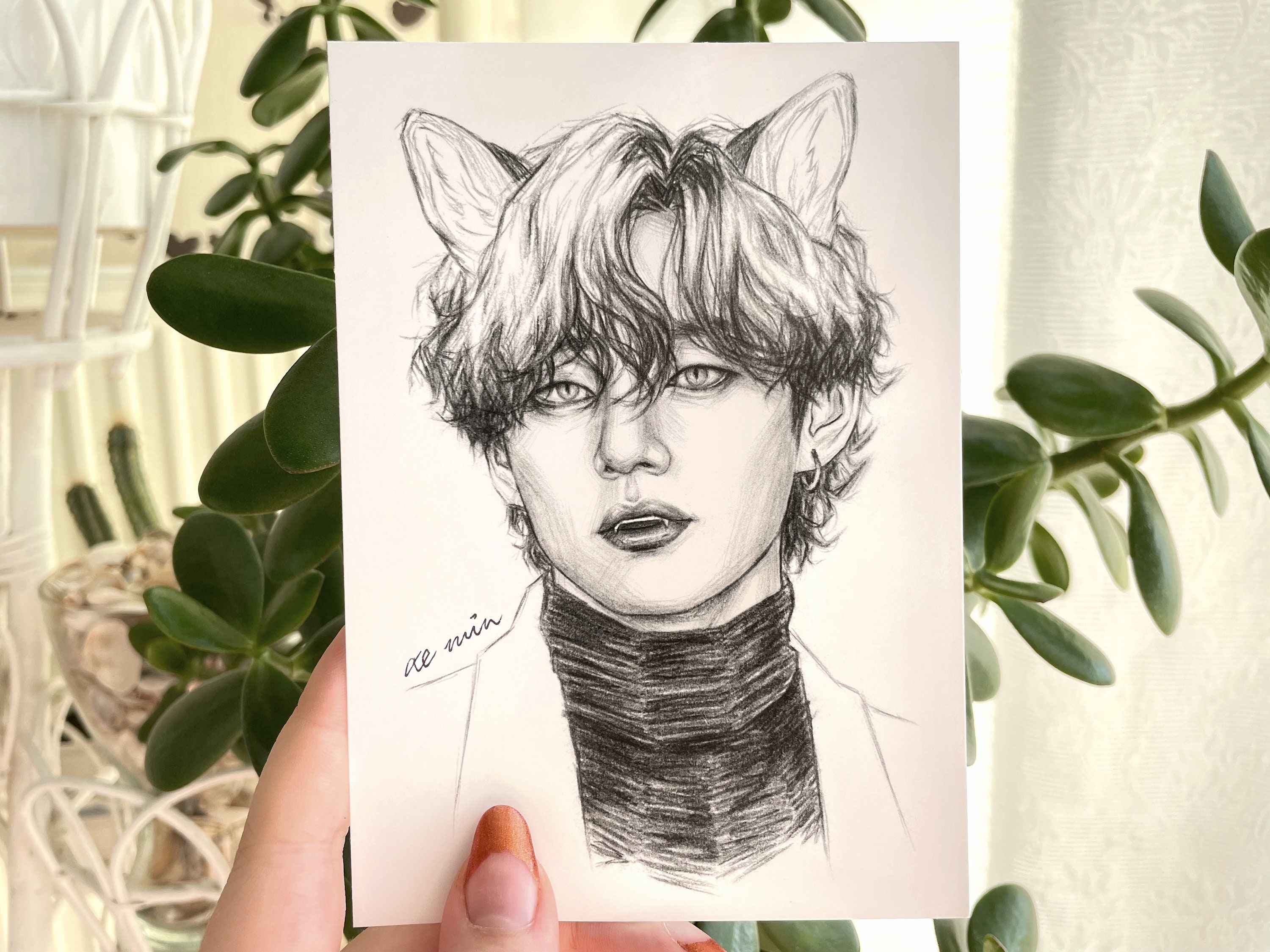 Kim Taehyung V Bts V Taehyung Bts Army Idol Kpop Music Matte Finish Poster  Paper Print - Animation & Cartoons posters in India - Buy art, film,  design, movie, music, nature and