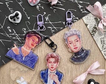 BTS アクリルキーホルダー - パク・ジミン、ミン・ユンギ