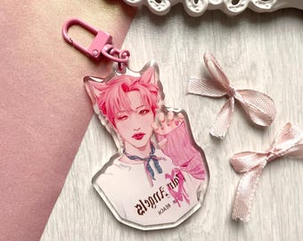 ATEEZ パク・ソンファ 両面アクリルキーホルダー - kpop、atiny