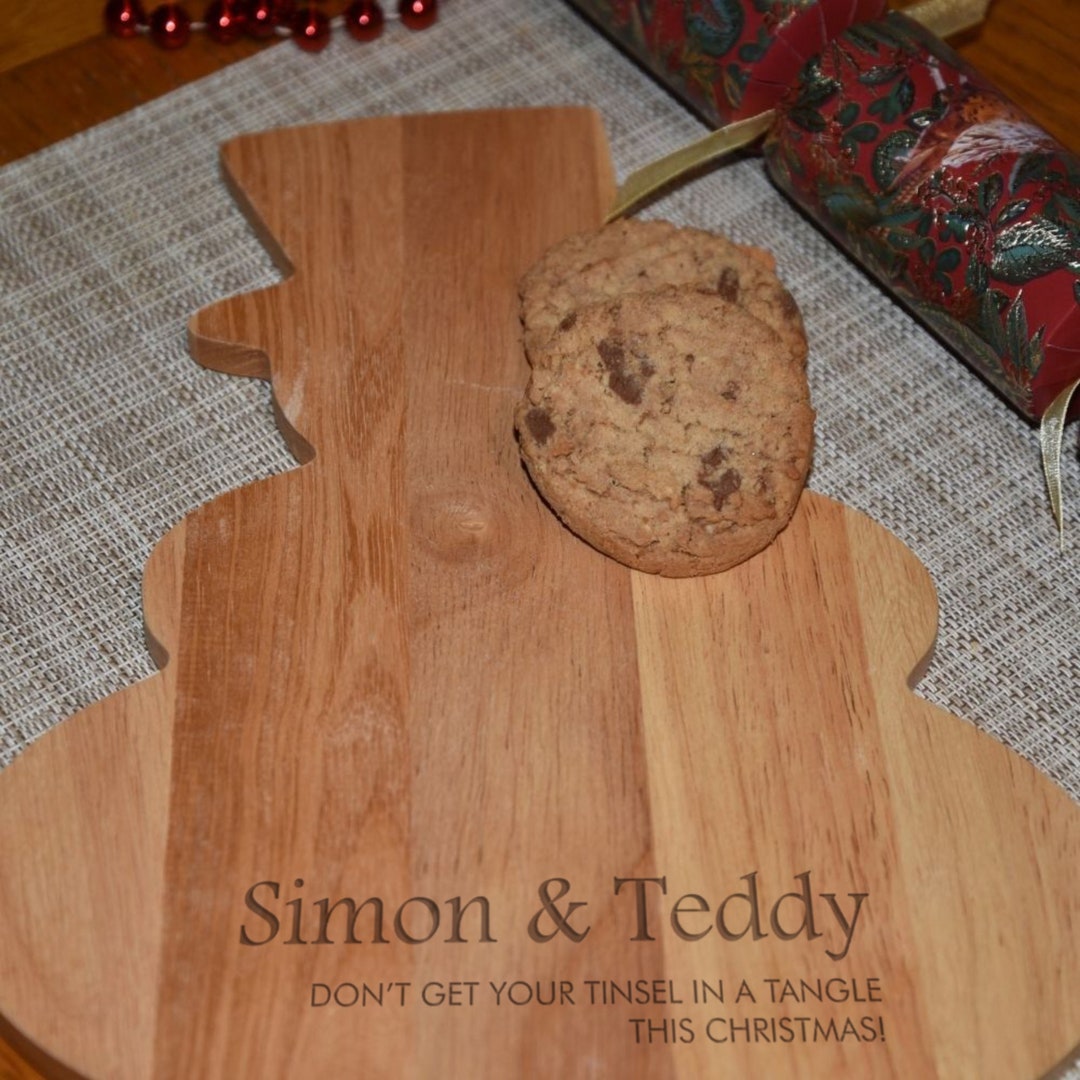 Wooden Nut Tray Personalized, Engraved Serving Platter