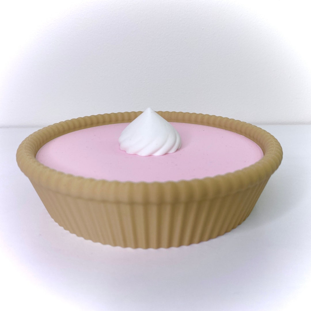 Pie Trinket Storage Box, Jewelry Box 3 Colours Available Lemon Meringue