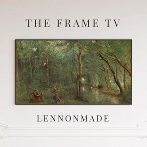 Samsung Frame TV Art | Vintage Landscape Digital Art | Antique Landscape | 2TV