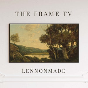 Samsung Frame TV Art | Vintage Landscape Digital Art | Antique Landscape | 3TV