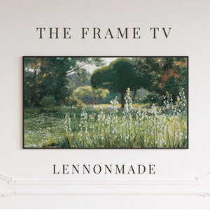 Samsung Frame TV Art | Vintage Landscape Digital Art | Antique Landscape Digital Art | 42TV