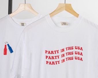 Party in the USA Tee | Patriotic 4th of July Shirt
