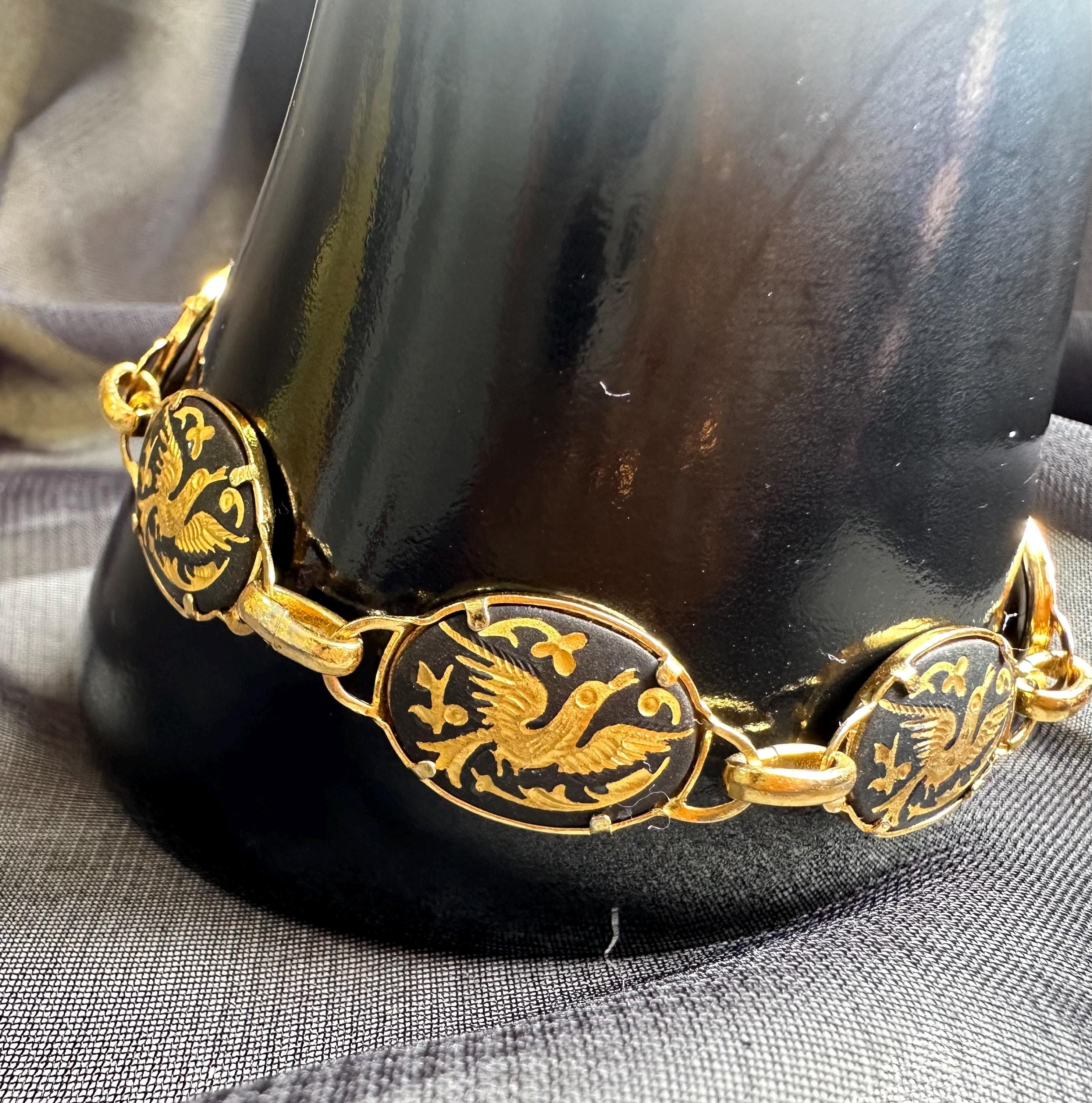 Toledo 1960 Damascene Bracelet - Etsy