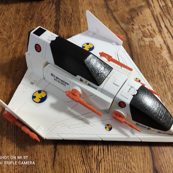 STARCOM - Double Fighter - Model Kit with instructions