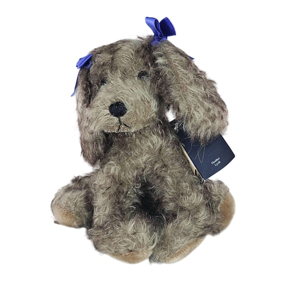 ぬいぐるみ HERMANN TEDDY LIMITED EDITION Limited Edition Hermann Teddy Original Plush Dog Holly Blue