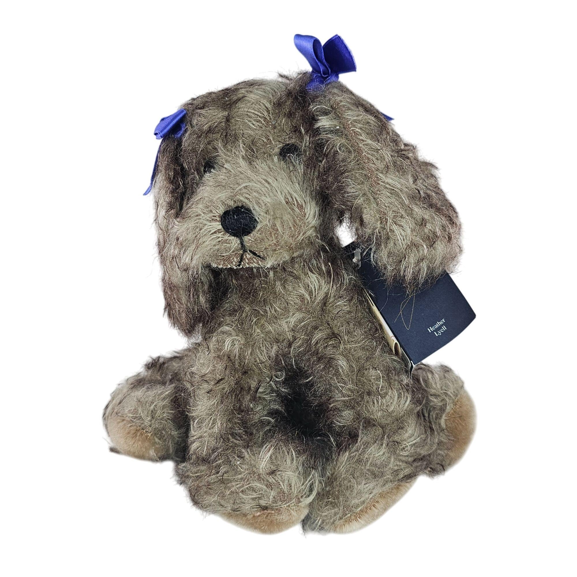 Limited Edition Hermann Teddy Original Plush Dog Holly Blue