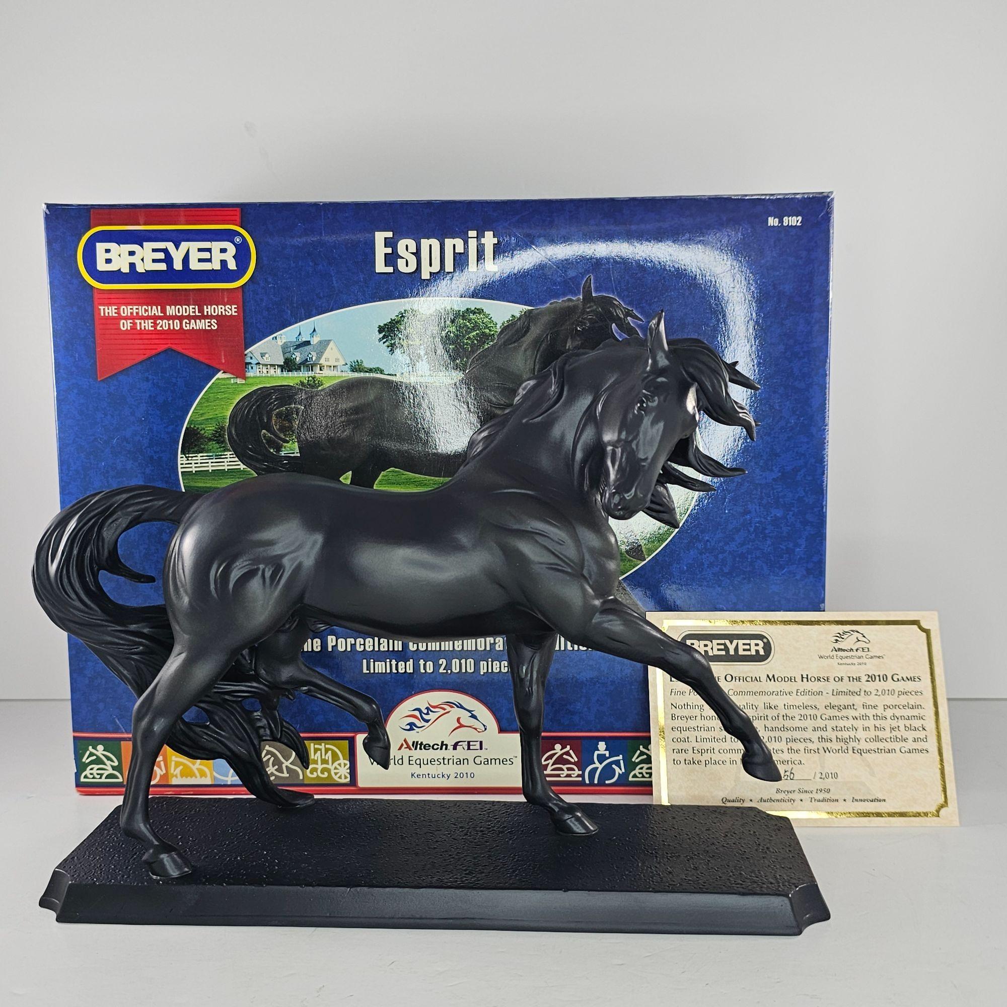 Breyer Horse Esprit Fine Porcelain Commemorative Edition #9102 - Etsy
