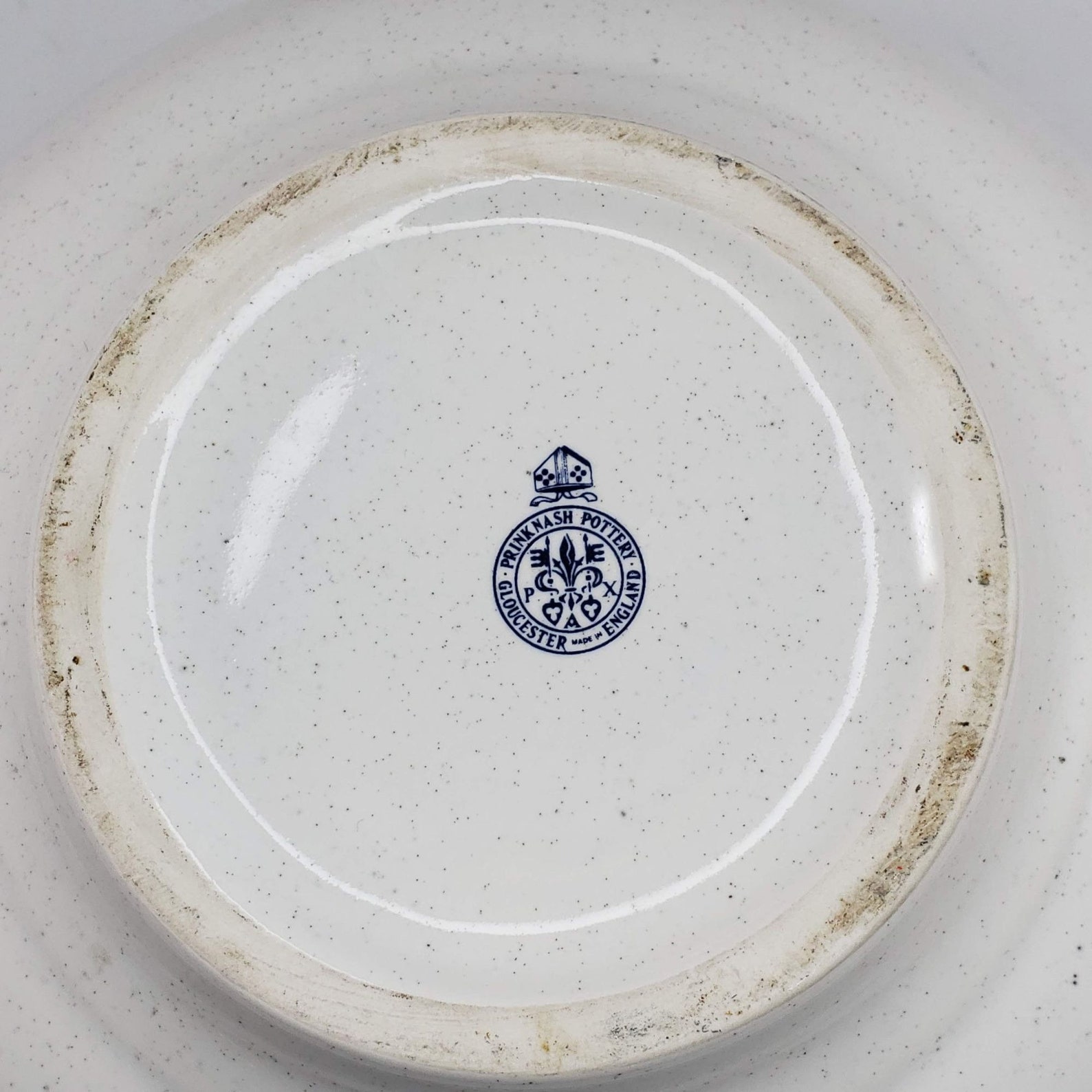 Vintage Prinknash Pottery Popcorn Bowl Gloucester England Etsy