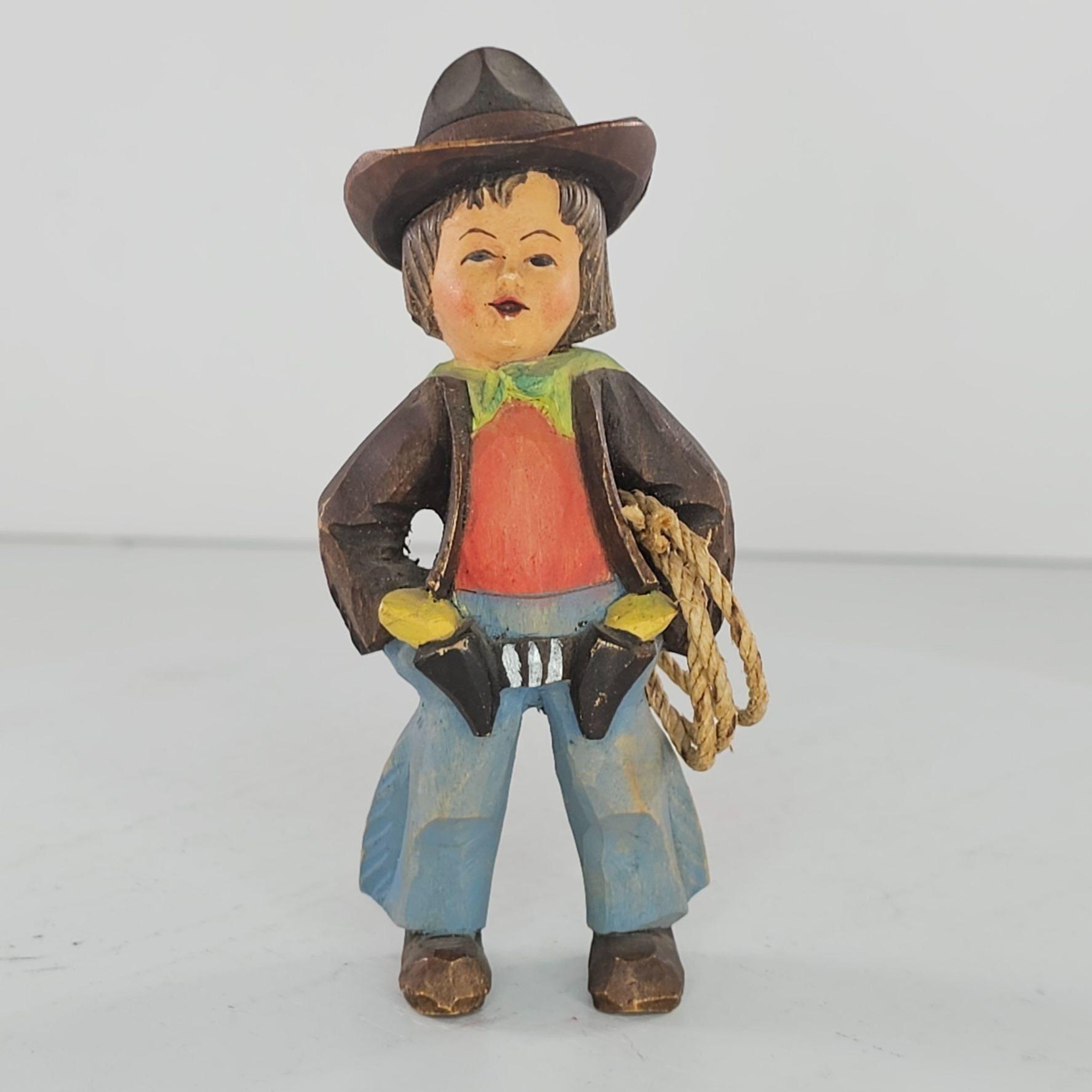 人形 0415 Cowboy mini 652311 ANRI WOODCARVING 0415 Cowboy mini 652311 ANRI WOODCARVING 0415 Cowboy mini 652311