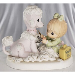 Precious Moments Loving Caring Shearing Poodle Special 2001 ...