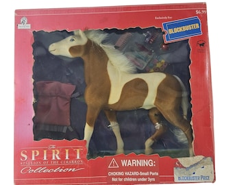 Spirit Stallion of the Cimarron Rain Blockbuster Exclusive Horse Damaged Box