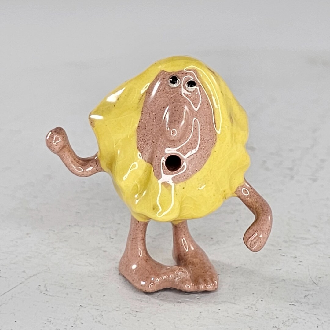 Vintage Hagen Renaker Beach Boy Yellow Caveman Miniature Figurine