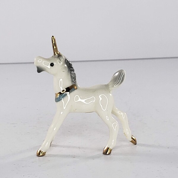 Hagen Renaker Unicorn Head Up Miniature Figurine Sticker