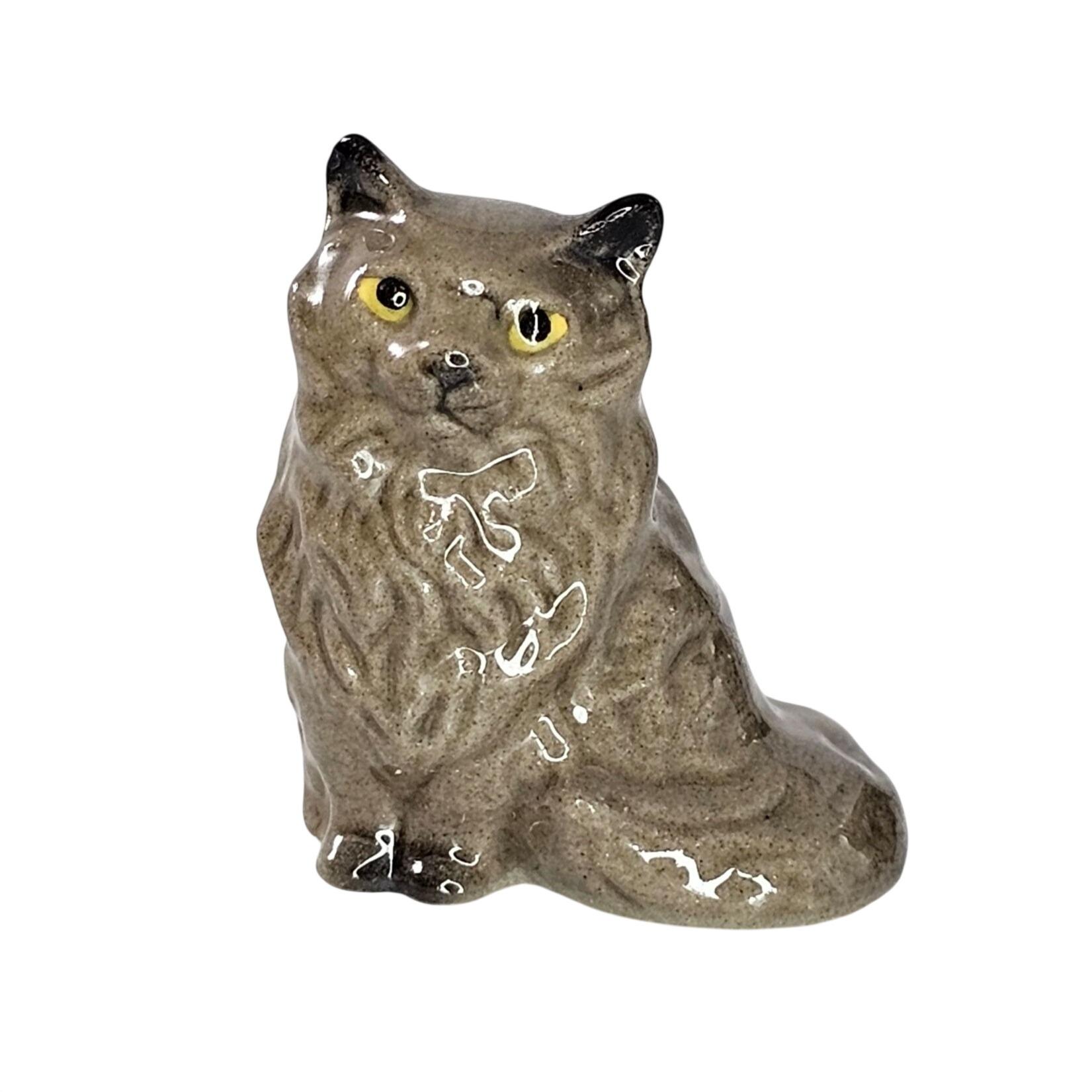 Hagen Renaker Gray Cat - Etsy