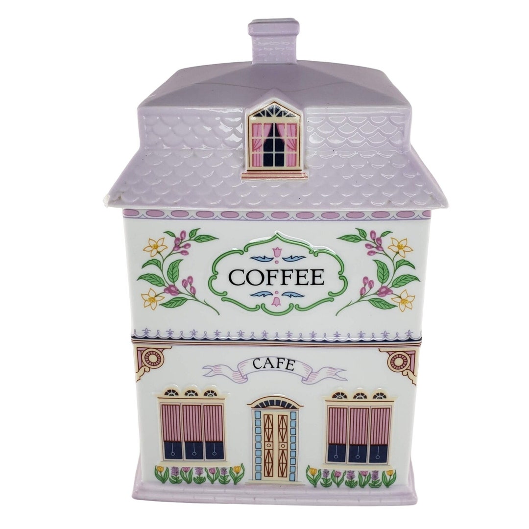 Lenox Spice Village Canisters Coffee Cafe 1990 AS IS Etsy