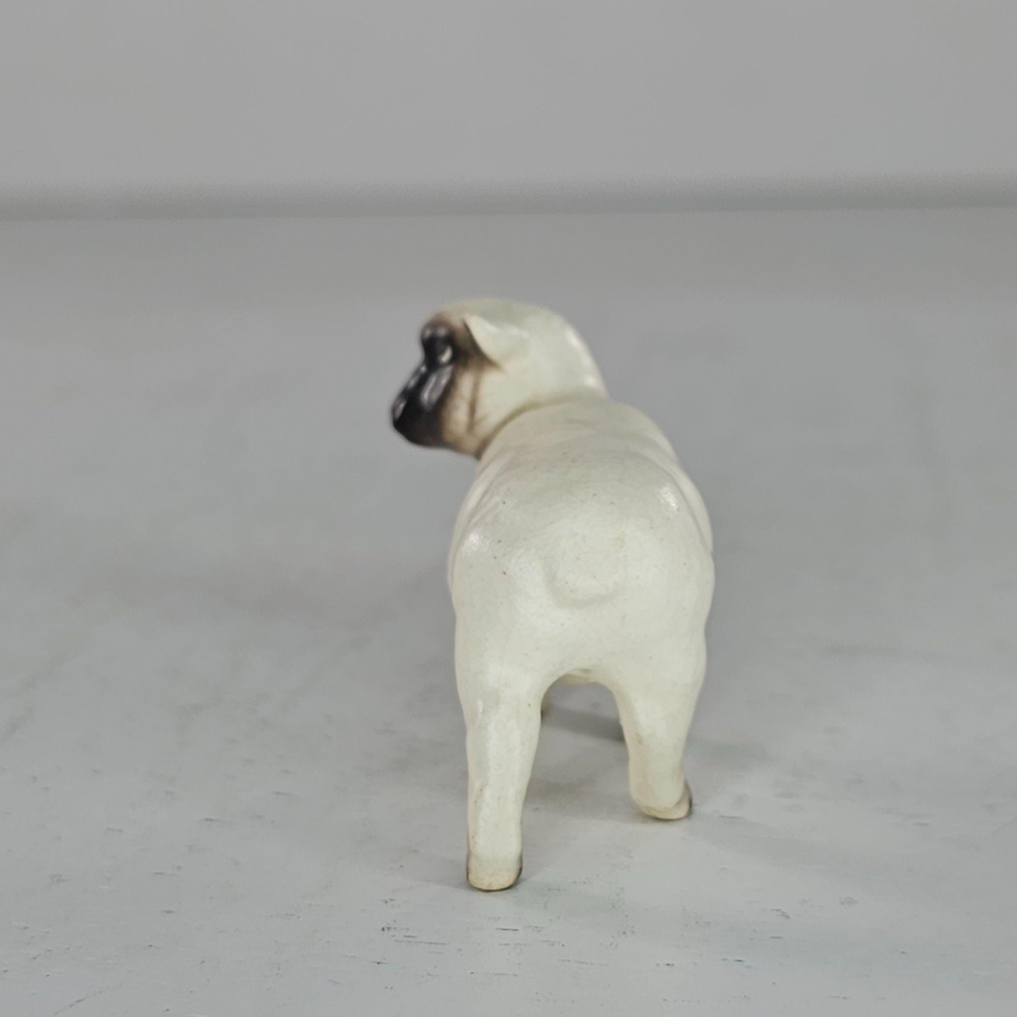 Vintage Hagen Renaker Ewe Mama Sheep Miniature Figurine Black Face