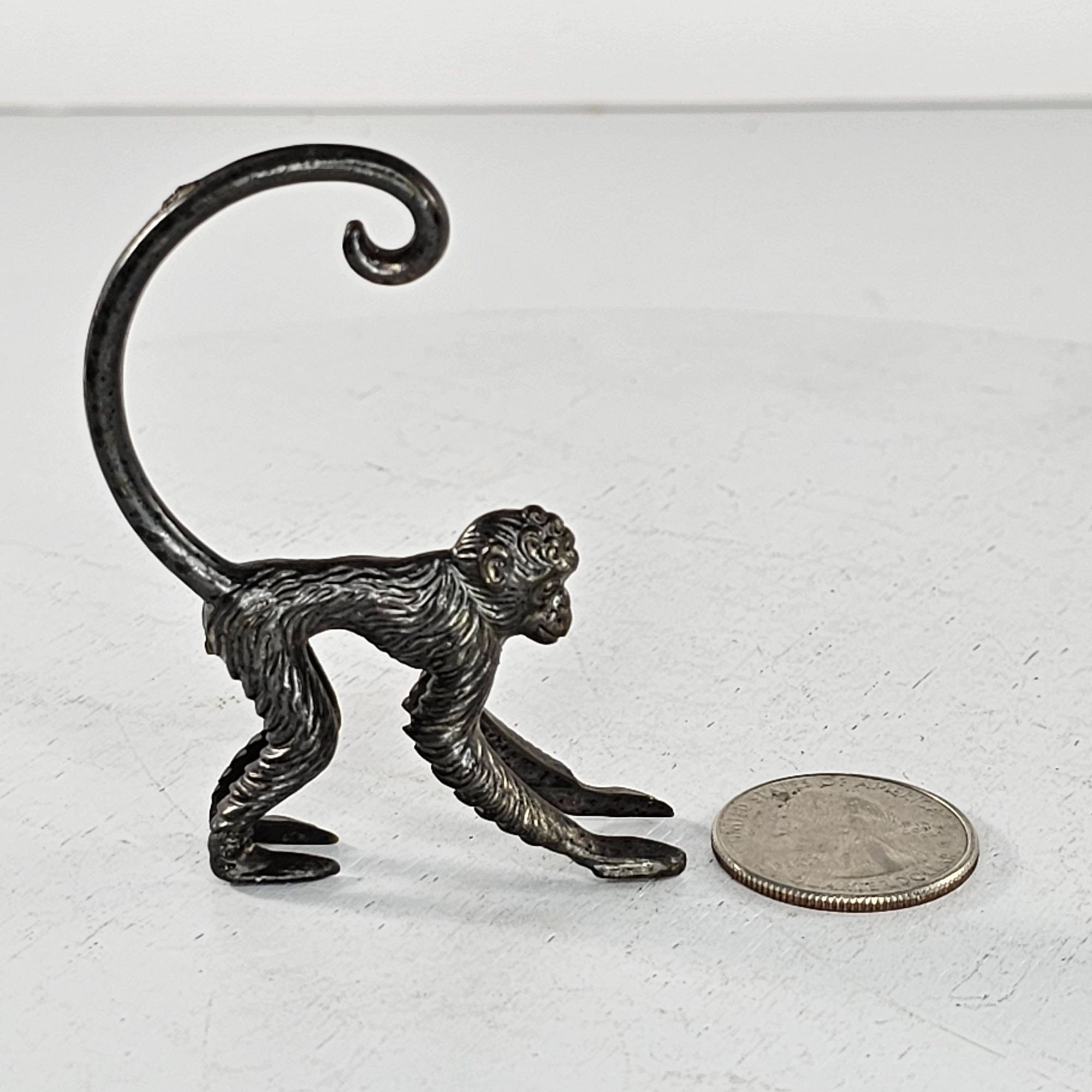 Don Manning Nosco Art Deco Monkey Bakelite Brown Stylized Etsy