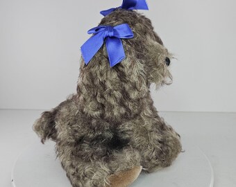 Limited Edition Hermann Teddy Original Plush Dog Holly Blue