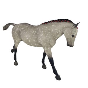 Breyer Horse Welsh Cantering Pony Dapple Grey #107 1986 JAH Special Run