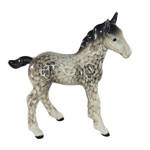 Beswick Hobbelpaard Dapple Grey Shire-veulen #951 VHTF ZELDZAAM