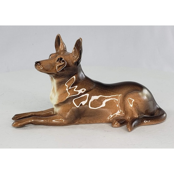 Hagen Renaker DW German Shepherd Duchess Figurine Designer Etsy